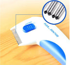 Peigne Électrique Anti-Puces pour Chien Chat - Éliminateur de Poux