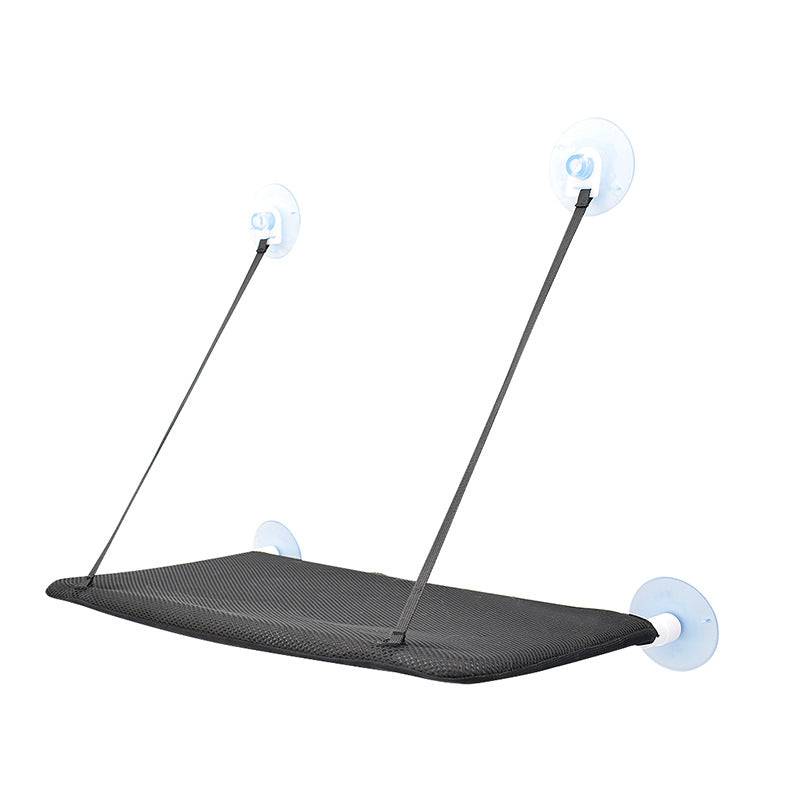 Hamac Fenêtre Chat avec Ventouses - Lit Suspendu Respirant 53x32cm
