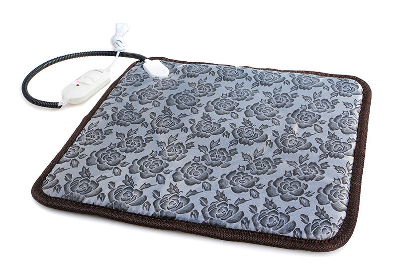 Coussin Chauffant Électrique pour Chien Chat - Tapis Chauffant Imperméable Hiver