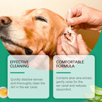 Solution Nettoyante Oreilles Chien Chat - Décontaminante et Purifiante