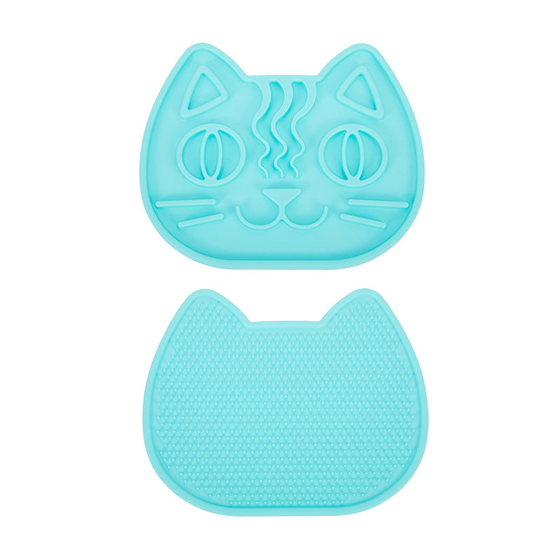 Tapis de Léchage Double Face pour Chien - Gamelle Ralentisseur Réversible