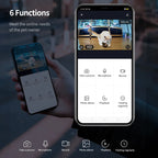 Distributeur Nourriture Automatique Chat Chien avec Caméra - Contrôle APP