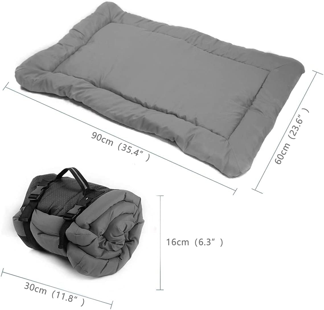 Lit pour Chien Portable Camping - Imperméable Lavable Machine Confortable
