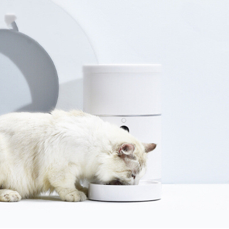 Distributeur Nourriture Automatique Chat Chien avec Caméra - Contrôle APP