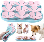 Gamelle Ralentisseur Silicone pour Chien - Tapis Léchage Anti-Anxiété avec Ventouse
