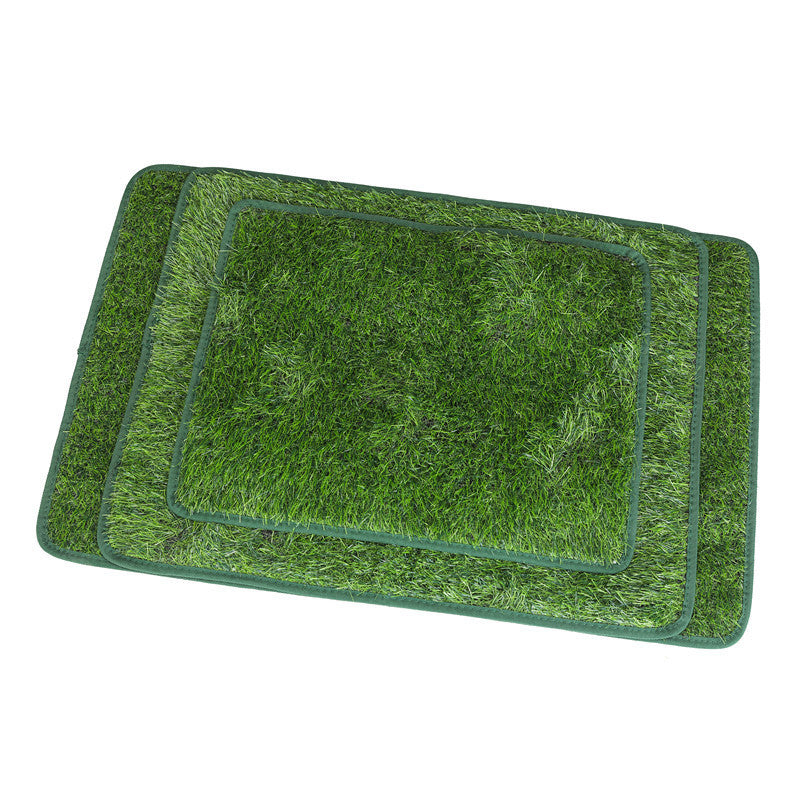Tapis Gazon Synthétique pour Chien - Entraînement Propreté Intérieur Extérieur