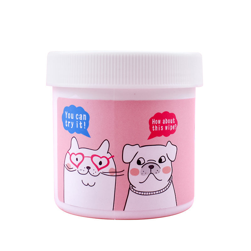Lingettes Nettoyantes pour Yeux Chien Chat - Non-Tissées 120 Pièces