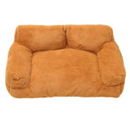 Grand Lit Sofa Peluche Lapin pour Animaux - Coussin Confortable Chien Chat