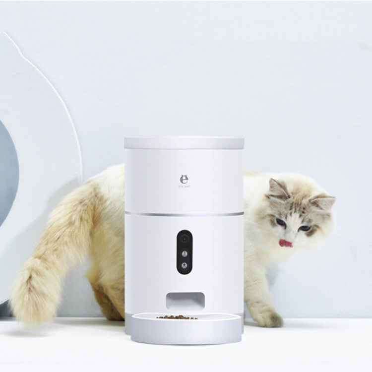 Distributeur Nourriture Automatique Chat Chien avec Caméra - Contrôle APP