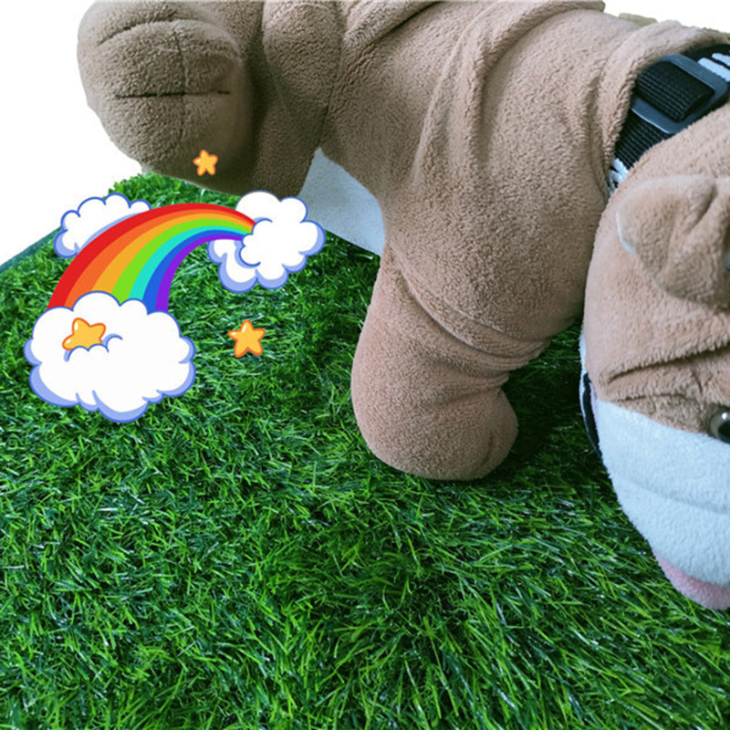 Tapis Gazon Synthétique pour Chien - Entraînement Propreté Intérieur Extérieur
