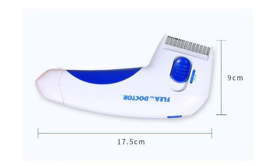 Peigne Électrique Anti-Puces pour Chien Chat - Éliminateur de Poux