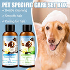 Ensemble Shampoing et Revitalisant pour Animaux - Soins Complets