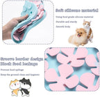 Gamelle Ralentisseur Silicone pour Chien - Tapis Léchage Anti-Anxiété avec Ventouse