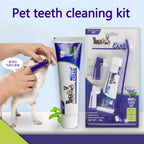 Dentifrice Saveur Bœuf et Brosse à Dents pour Chien - Hygiène Bucco-Dentaire