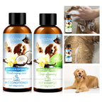 Ensemble Shampoing et Revitalisant pour Animaux - Soins Complets