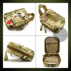 Trousse de Premiers Soins pour Chien - Camouflage Multifonctionnelle Extérieur