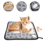 Coussin Chauffant Électrique pour Chien Chat - Tapis Chauffant Imperméable Hiver