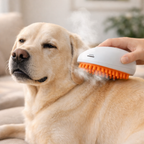 Brosse Vapeur pour Chien et Chat - Démêlage & Massage