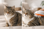Brosse Vapeur pour Chien et Chat - Démêlage & Massage