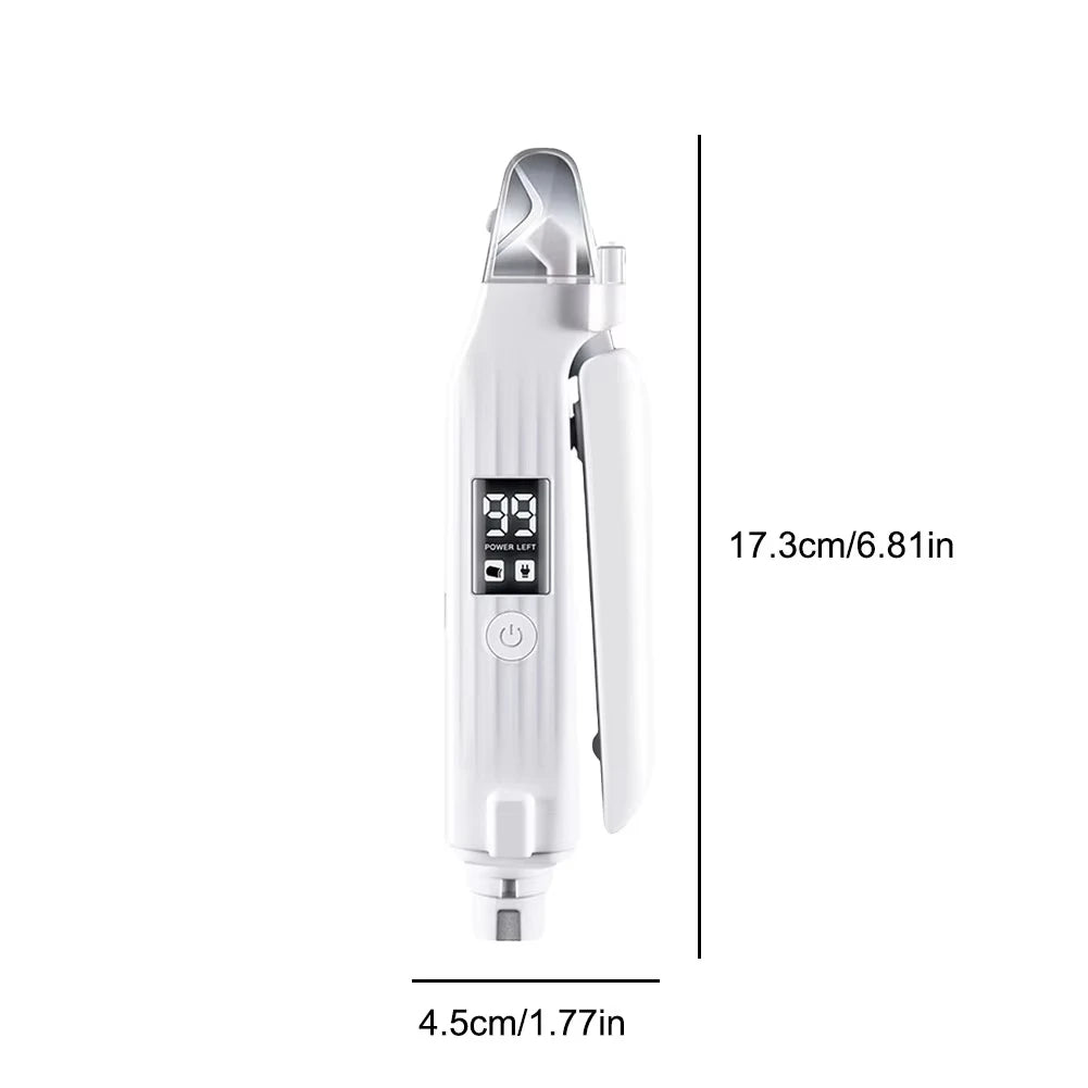 Accessoires et chargement USB du coupe-ongles pour animaux