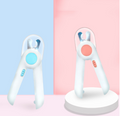 Coupe-ongles LED pour animaux bleu et rose