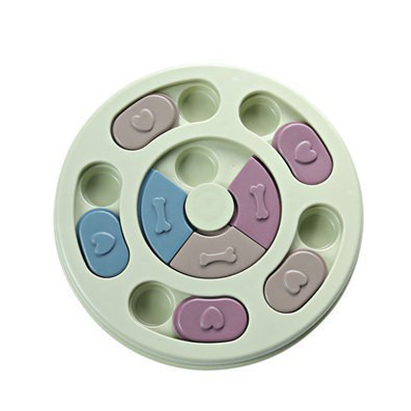 Jouet Puzzle Distributeur Nourriture pour Chien - Entraînement QI et Enrichissement Mental