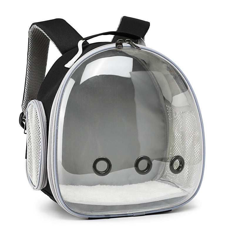 Sac à Dos Transparent pour Petits Animaux - Hamster Lapin Cochon d'Inde
