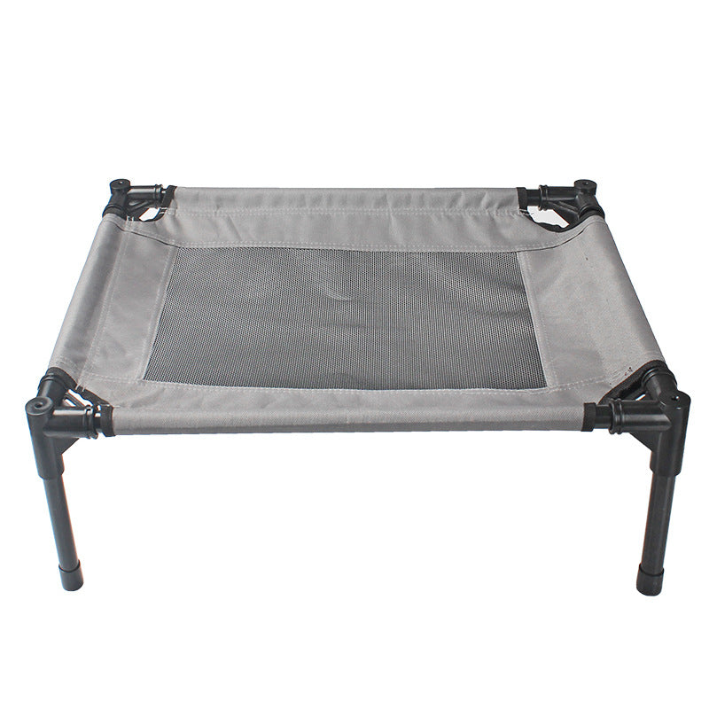 Lit pour Chien d'Extérieur Tissu Oxford - Lavable Portable Camping