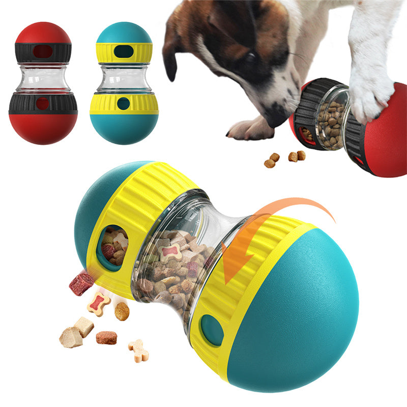 Jouet distributeur d'aliments interactif pour chat et chien