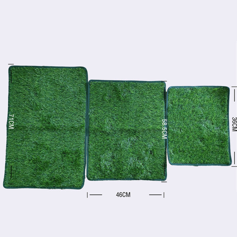 Tapis Gazon Synthétique pour Chien - Entraînement Propreté Intérieur Extérieur