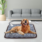 Coussin Chauffant Électrique pour Chien Chat - Tapis Chauffant Imperméable Hiver