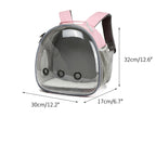 Sac à Dos Transparent pour Petits Animaux - Hamster Lapin Cochon d'Inde